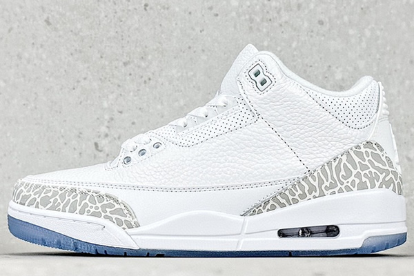 Air Jordan 3 Retro Triple White 136064-111